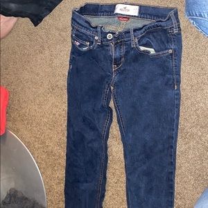 Dark blue hollister jeans